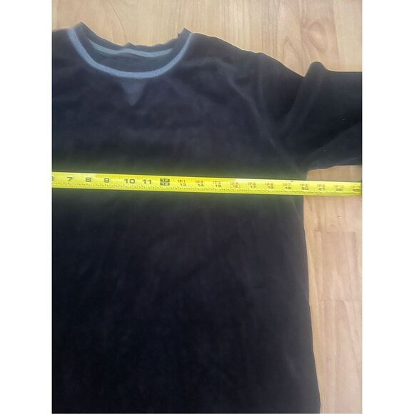 New York Laundry NYL Vintage Velvet Sweatshirt Velour Pull Over Women’s Size P/L - Picture 5 of 5